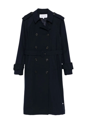 Veronica Beard Conneley belted trench coat - Blue