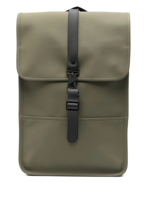 Rains flap-fastening backpack - Green