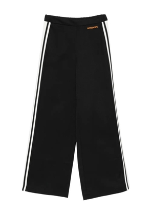 Patrizia Pepe wide-leg high-waisted trousers - Black