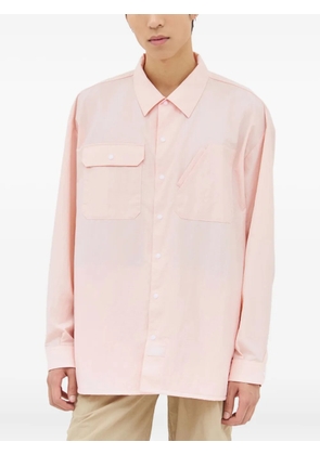DICKIES double-pocket long-sleeve shirt - Pink