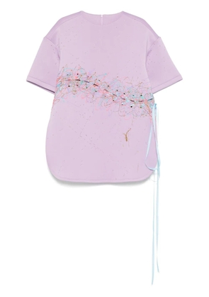 Papa Oppong Home Sweet Home T-shirt - Purple