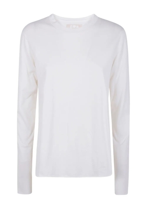 Labo Art long-sleeve cotton T-shirt - White