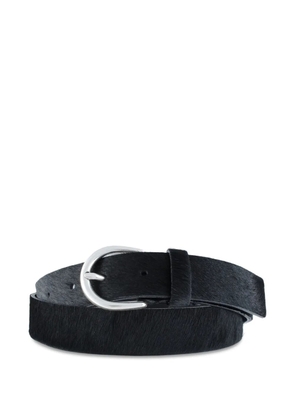 Molebo pony hair belt - Black