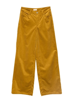 LIU JO corduroy palazzo trousers - CUMIN