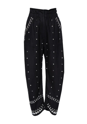 Isabel Marant Vintage Eloma stud-embellishment trousers - Black