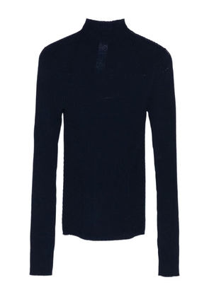 TWINSET high-neck ribbed sweater - Blue