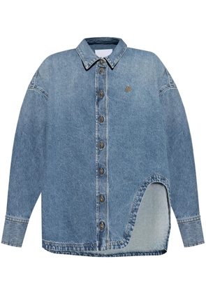 The Attico embroidered shirt - Blue