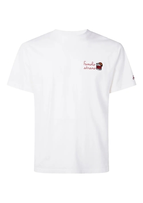 MC2 Saint Barth embroidered-design t-shirt - White
