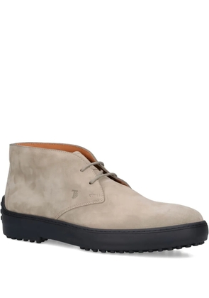 Tod's suede desert boots - Neutrals