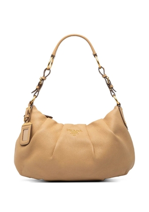 Prada Pre-Owned 2000-2025 Vitello Daino hobo bag - Brown