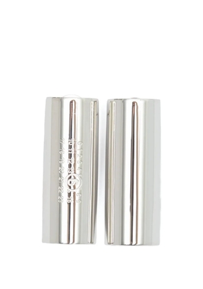 MM6 Maison Margiela Numbers-motif earrings - Silver