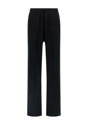 extreme cashmere n° 142 Run elasticated track pants - Black