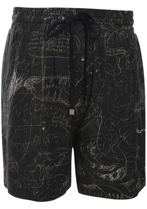 DOMREBEL Utopia shorts - Black