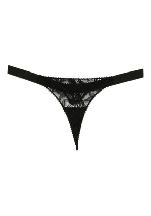 Kiki de Montparnasse Sophie thong - Black