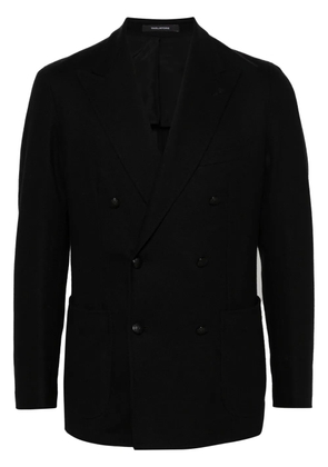 Tagliatore double-breasted blazer - Black