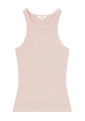 AGOLDE Rayne ribbed tank top - Neutrals