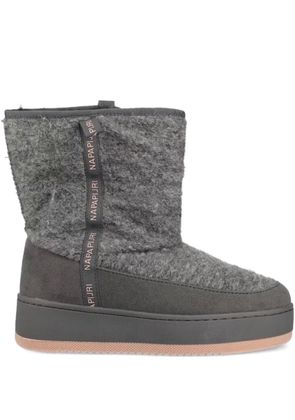 Napapijri fleece-lined ankle boots - Grey