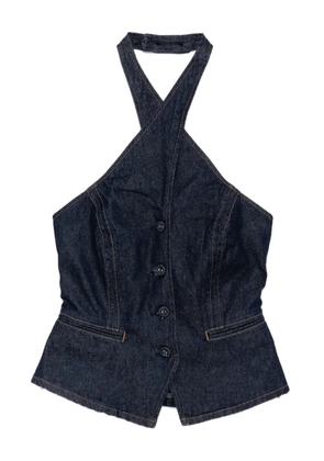 Reformation Tate denim top - Blue