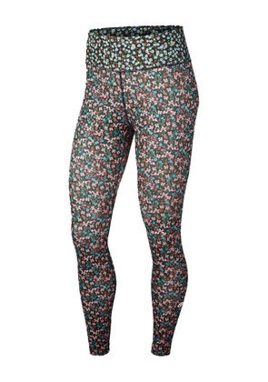 Nike floral leggings - Black