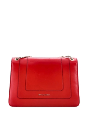 Bvlgari Pre-Owned Serpenti Forever Square Leather Medium shoulder bag - Red