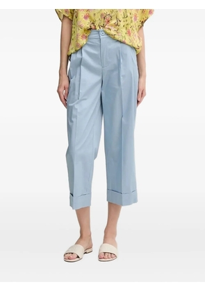 Pedro Del Hierro pleated-front trousers - Blue