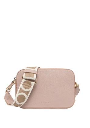 Coccinelle small Tebe textured cross body bag - Pink