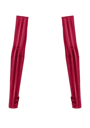 Amir Slama x Astrid striped gloves - Red
