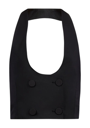 Nina Ricci double-breasted vest - Black