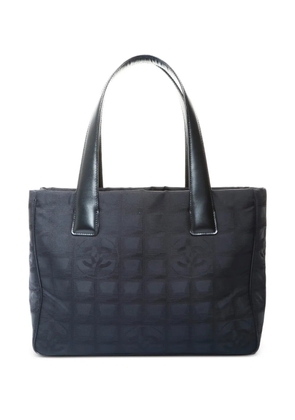 CHANEL Pre-Owned 2003-2004 logo tote bag - Black