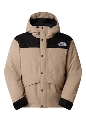 The North Face button-fastening hooded jacket - Neutrals