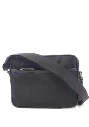 Prada Pre-Owned 2010s Tessuto Saffiano shoulder bag - Black