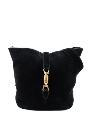 Gucci Pre-Owned 2016-2025 Suede Soft Jackie bucket bag - Black