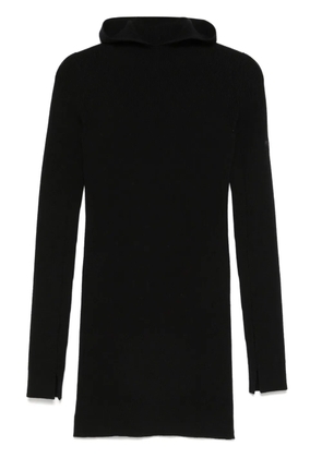 FENDI ribbed-knit mini dress - Black