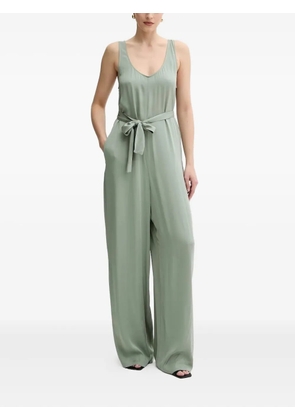 Armani Exchange self-tie jumpsuit - Green