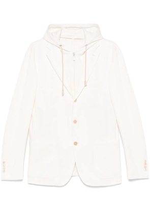 Eleventy single-breasted blazer - White