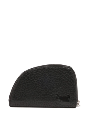 Burberry Pre-Owned 2024 Shield curved zip wallet - Black