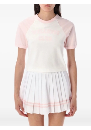 Sporty & Rich Wellness Club raglan-sleeve T-shirt - Neutrals