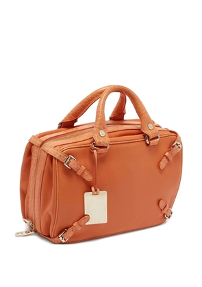 Celine Pre-Owned leather trunkette bag - Orange