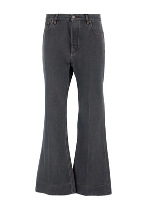 Valentino Garavani five-pocket flared jeans - Grey