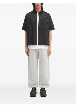 C.P. Company Popeline pocket short-sleeve shirt - Black