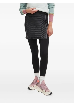 DYNAFIT Speed Insulation quilted-panel mini skirt - Black