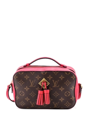 Louis Vuitton Pre-Owned Saintonge Handbag Monogram Canvas with Leather crossbody bag - Brown