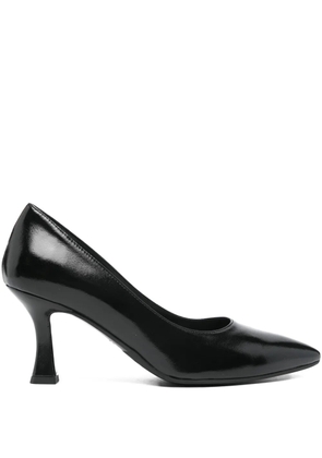MELLUSO 70mm pointed leather pumps - Black
