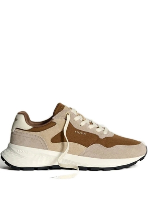 Hoff City Mkii panelled lace-up sneakers - Neutrals