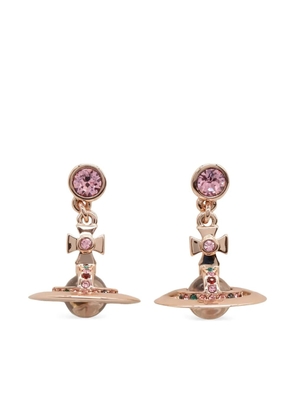 Vivienne Westwood Pre-Owned 2020s Orb stud earrings - Pink
