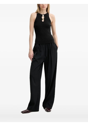 Sessùn ribbed top - Black