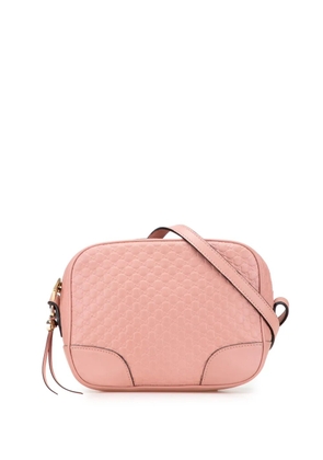 Gucci Pre-Owned 2000-2015 Microguccissima Bree crossbody bag - Pink