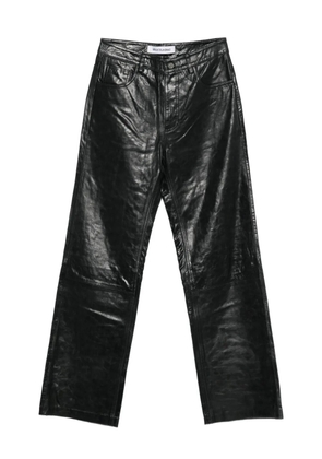 Won Hundred Genoa leather trousers - Black