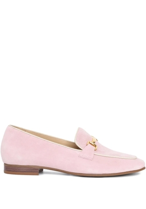 Sarah Chofakian Sucre Glace metal-detail loafers - Pink