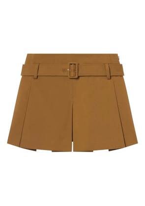 A.L.C. belted shorts - Brown